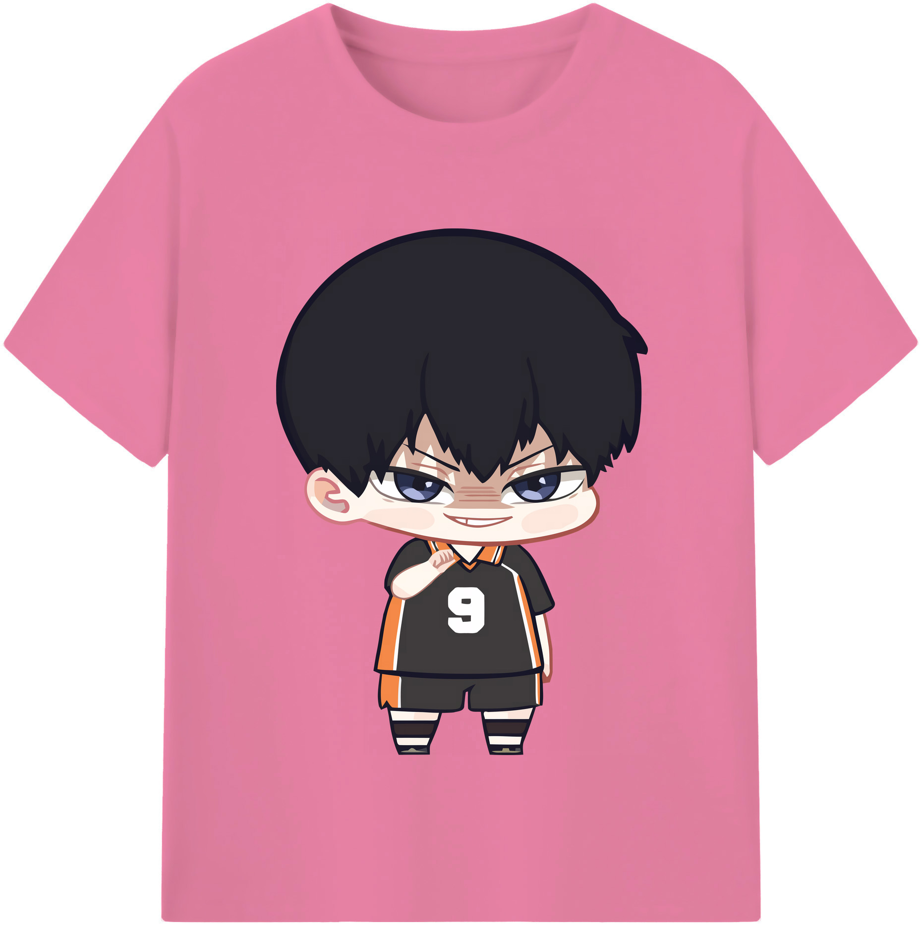（画像用） ハイキュー!! Haikyu!! 綿100％半袖Tシャツ（フロントプリント）